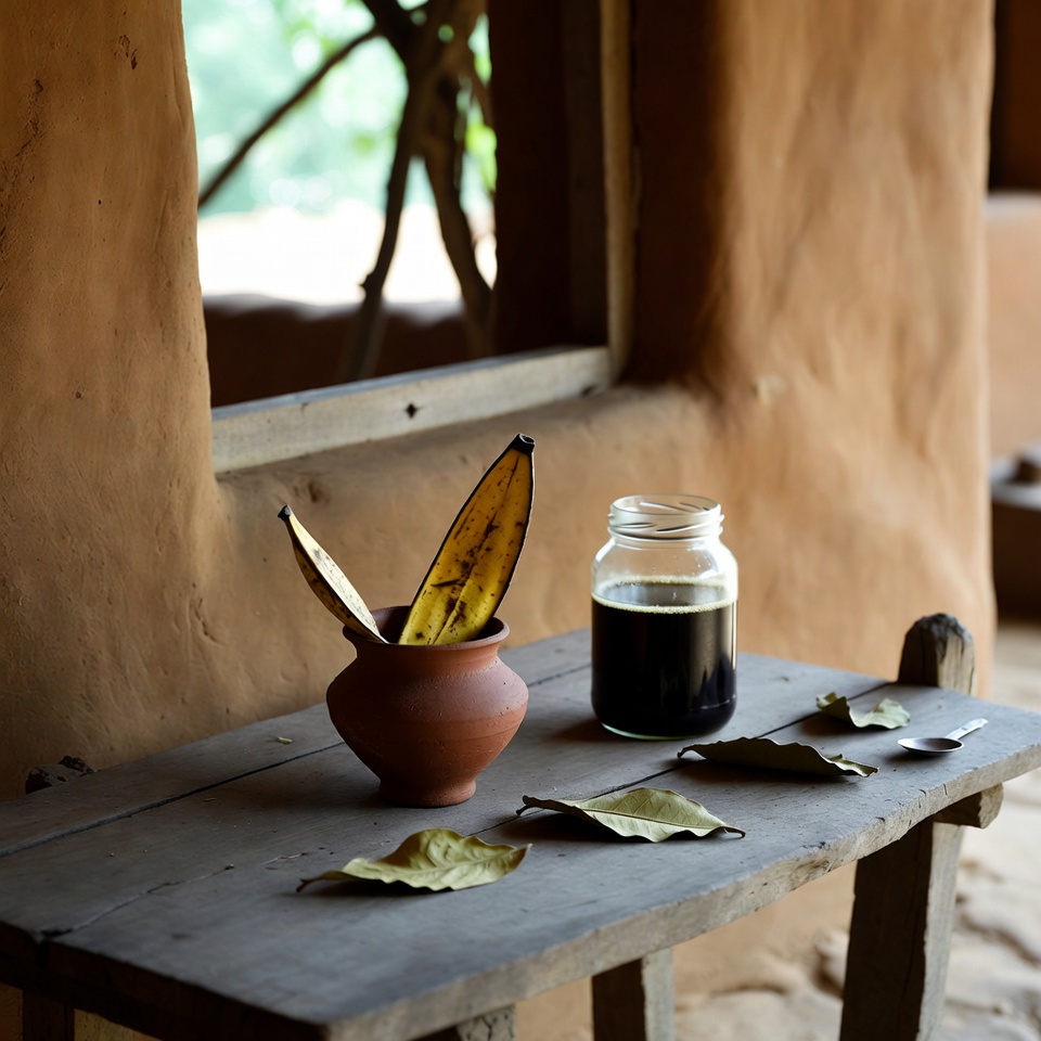 ১০০ বছর পুরনো কলার খোসার প্রতিকার