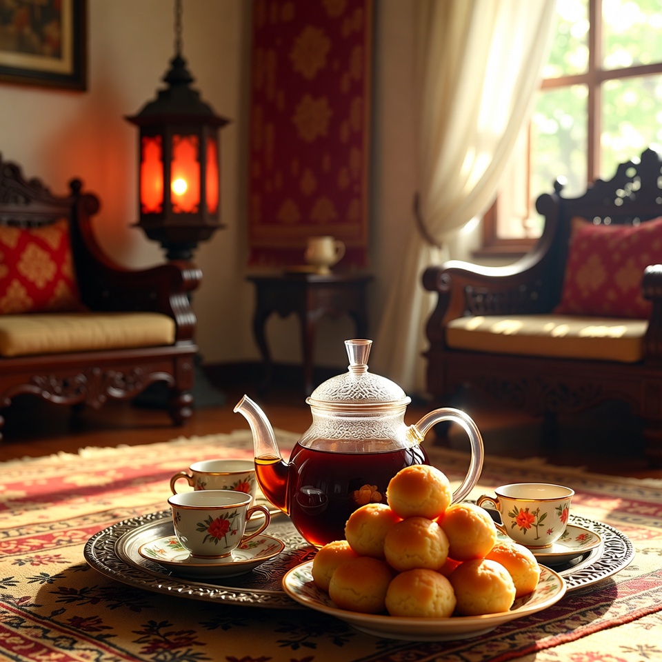 মাখনঘ্রাণ রাশিয়ান চা বল