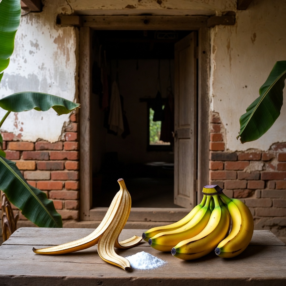 ত্বকের দাগ দূর করার প্রাকৃতিক উপায়: কলার খোসা ও বেকিং সোডা