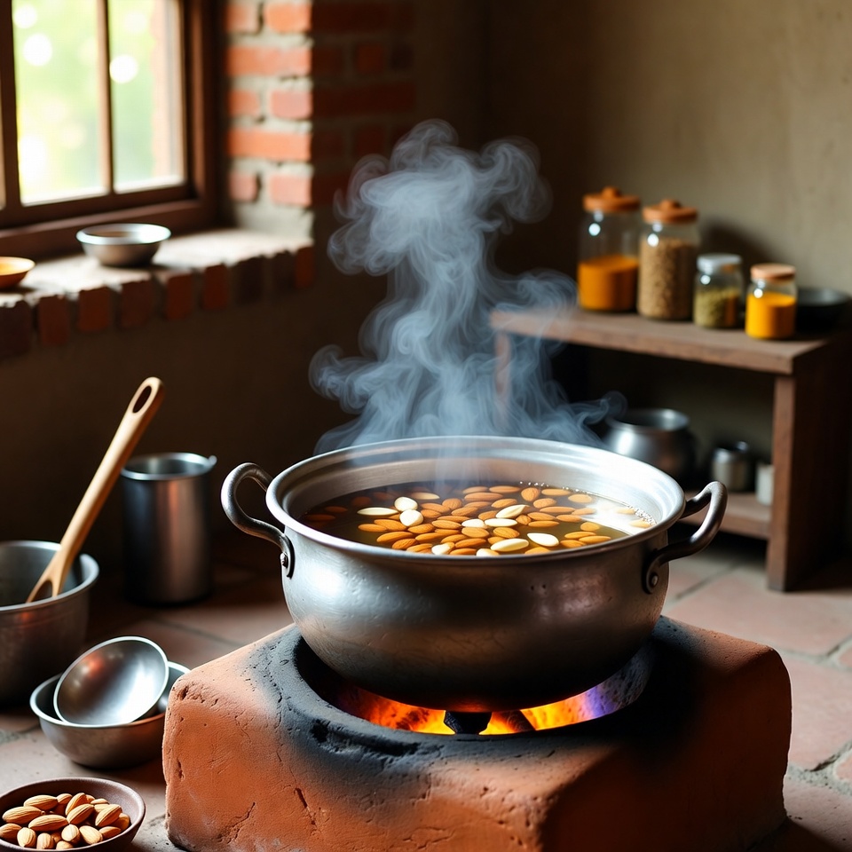 বাদাম সেদ্ধ করে খোসা ছাড়ানোর উপকারিতা: বিশ্বজোড়া রান্নাঘরের কৌশল