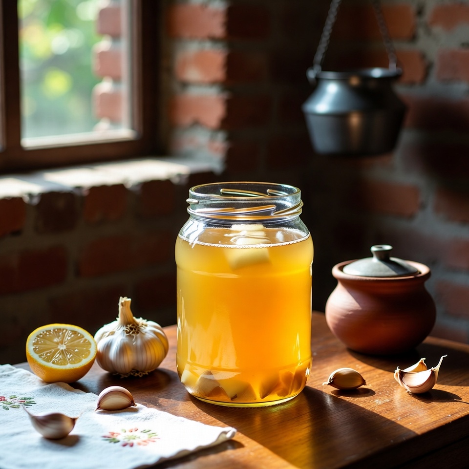 রাত্রিকালীন উদ্যম ও রোগপ্রতিরোধের এলিক্সির: পেঁয়াজ, মধু, লেবু ও রসুন