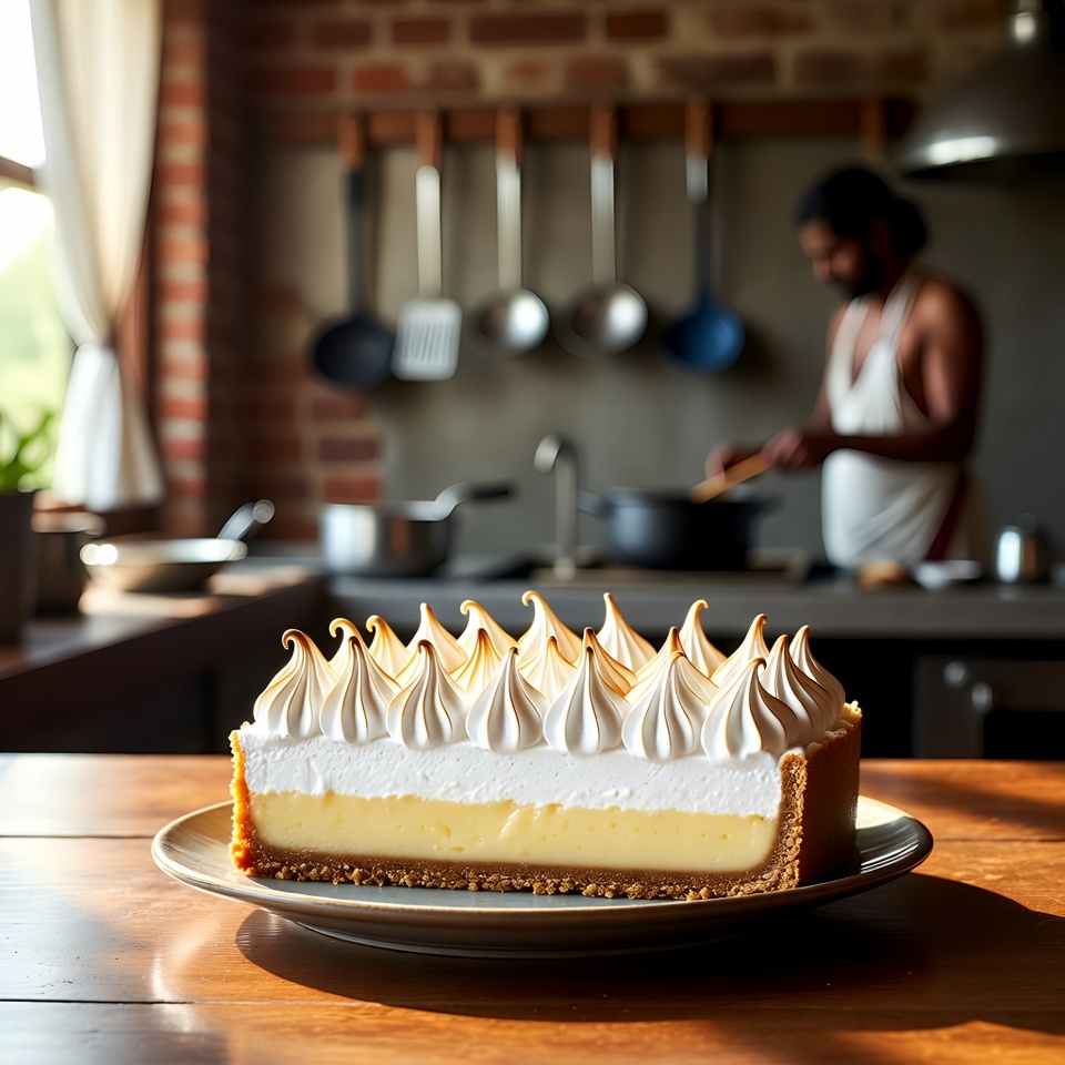 লেমন মেরিঙ্গ কেক: ক্রিমি ও সুগন্ধি ডেজার্টের রেসিপি