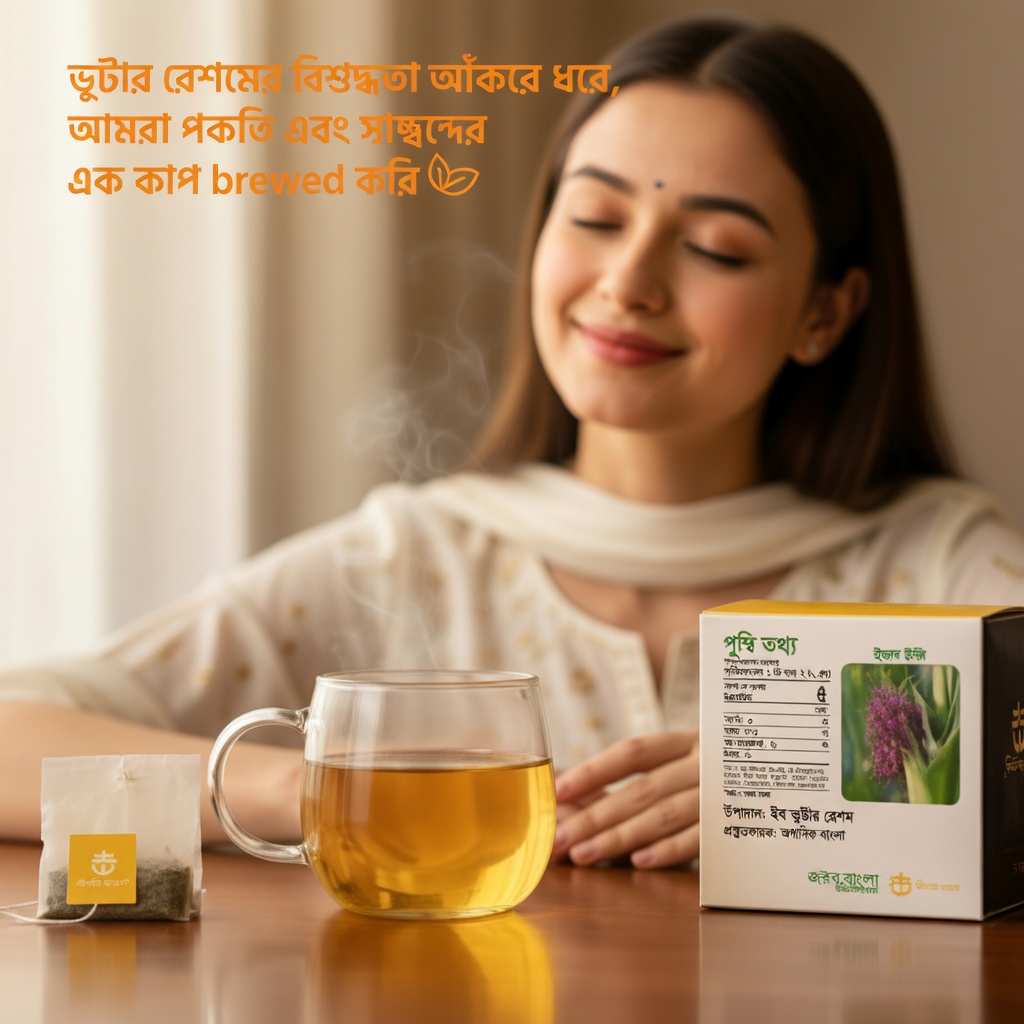 প্রতিদিন ভুট্টার রেশমের চা – কীসের জন্য, আপনার স্বাস্থ্য ও সৌন্দর্যের উপকারিতা