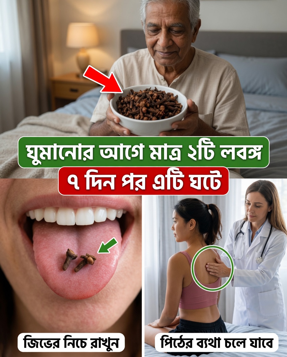 প্রতিদিন ৭ দিন ধরে ২টি লবঙ্গ খেলে কী হয় (সত্যটা আপনাকে অবাক করবে!)