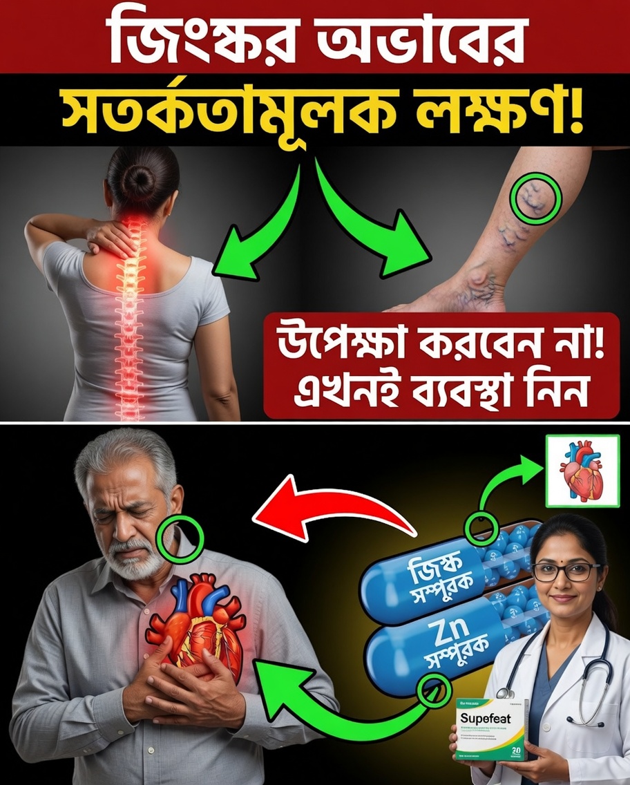 সতর্কতা! জিঙ্কের ঘাটতির ১০টি চমকে দেওয়া লক্ষণ, যা কখনওই উপেক্ষা করা উচিত নয়