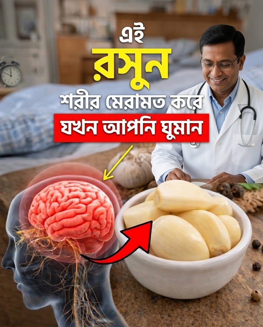 দিনে ১ কোয়া রসুন খেলে আপনার শরীরে কী ঘটে – চমকপ্রদ উপকারিতা