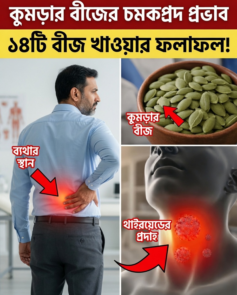 প্রতিদিন ১৪টি কুমড়ার বীজ বয়স বাড়ার সঙ্গে সঙ্গে আপনার শরীরে কী করতে পারে — এবং কেন অনেক বয়স্ক মানুষ এখনও এটা জানেন না