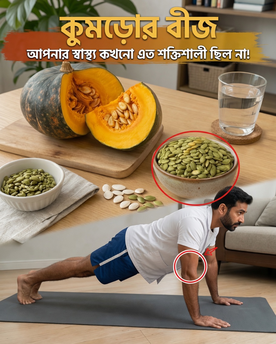 আপনি প্রতিদিন কুমড়োর বীজ খেলে আপনার শরীরে কী ঘটে