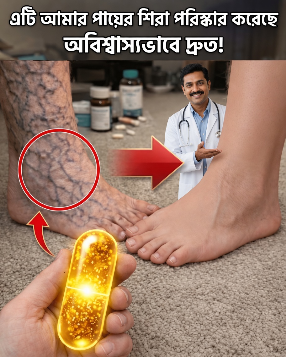 বয়স্করা, এই ভিটামিনটি পায়ের রক্তসঞ্চালনে কী করতে পারে দেখে আপনি অবাক হবেন!