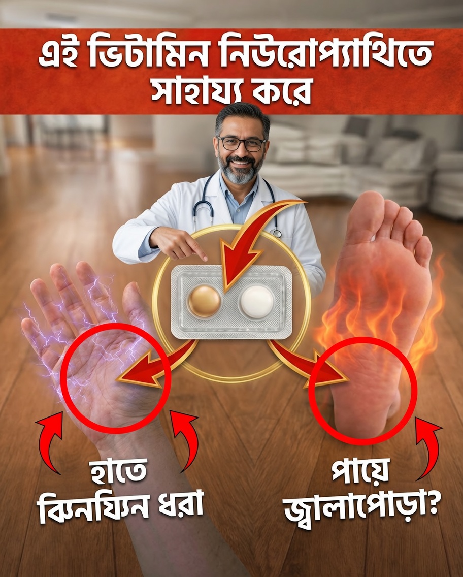 হাত ও পায়ের স্নায়ুর স্বাস্থ্যকে সমর্থন করতে ১ নম্বর ভিটামিন (আপনার যা জানা দরকার)