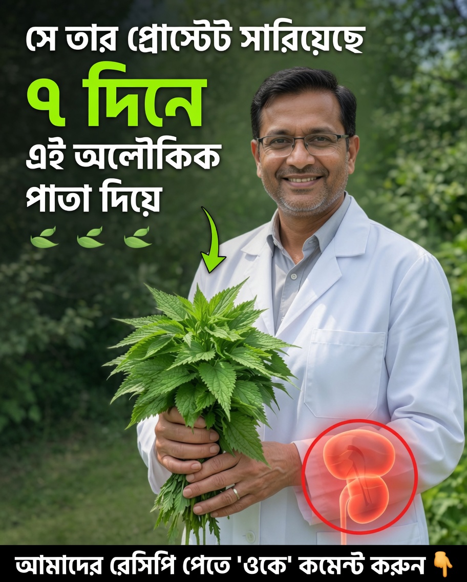 রাতের সেই জাগরণ, যা কোনো পুরুষই চায় না: কীভাবে বিছুটি-শিকড় প্রোস্টেটের মূত্রস্বাচ্ছন্দ্যে মৃদু সহায়তা দিতে পারে
