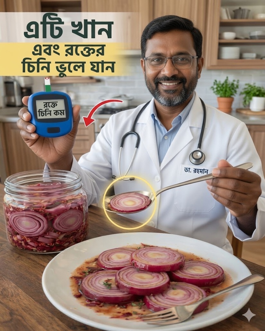 পেঁয়াজ দিয়ে এমন একটি রেসিপি যা আপনার রক্তে শর্করা নিয়ন্ত্রণে সাহায্য করতে পারে, আরও পরিষ্কার ধমনীগুলোকে সমর্থন করতে পারে এবং আপনার হৃদয়কে সুরক্ষা দিতে পারে