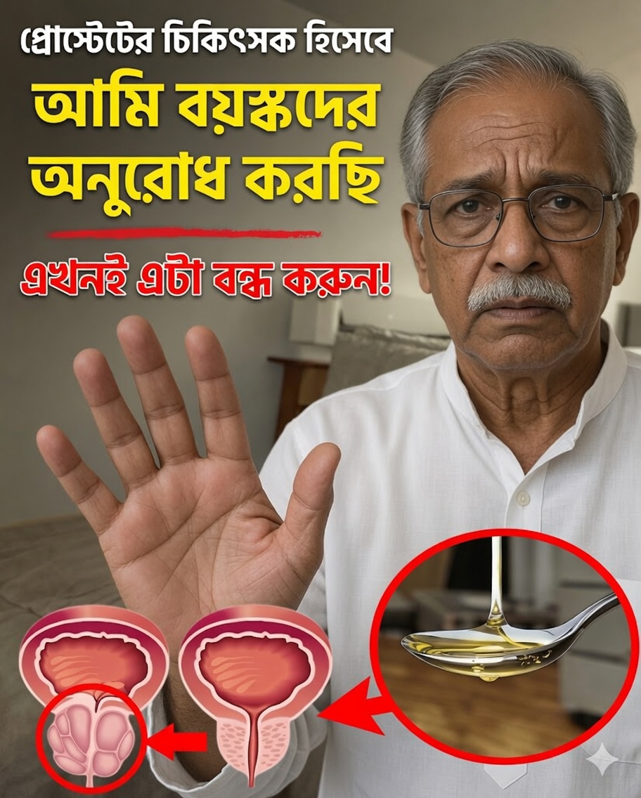 ৬০ বছরের পর প্রোস্টেটের আরামকে প্রভাবিত করতে পারে এমন ১০টি দৈনিক অভ্যাস