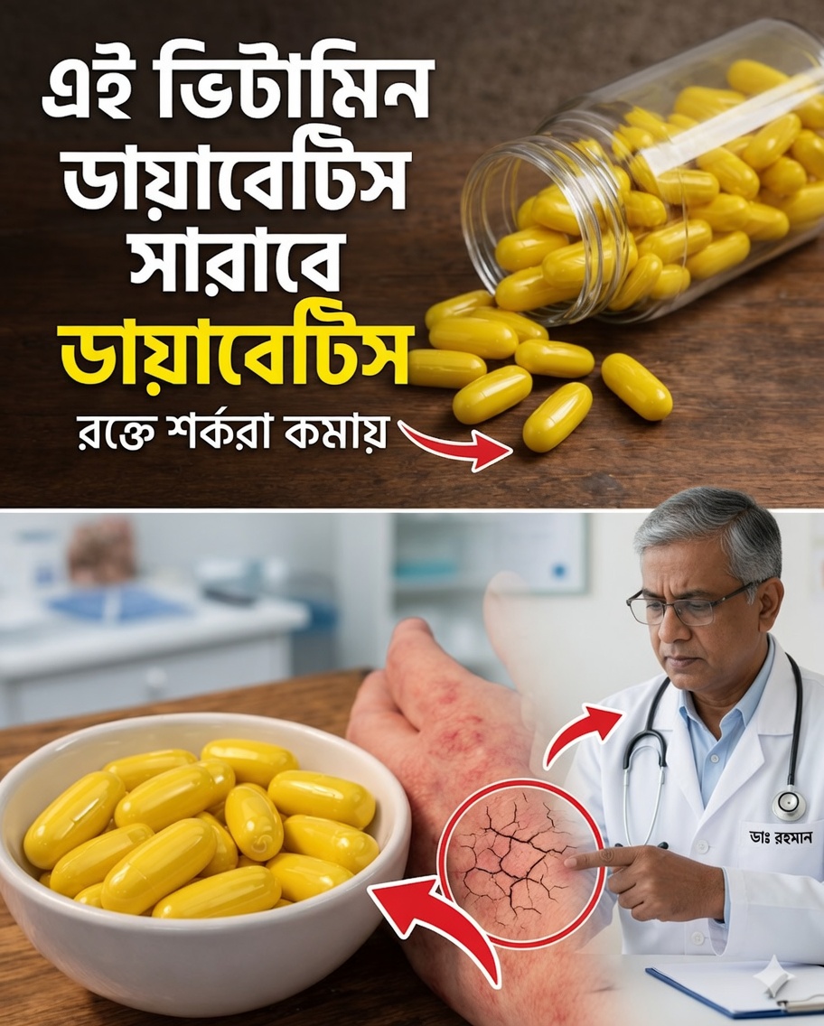 বেশিরভাগ ডায়াবেটিস রোগীর বিপজ্জনকভাবে কম মাত্রায় থাকা ৩টি ভিটামিন (রক্তে শর্করার নিয়ন্ত্রণ উন্নত করতে এটি ঠিক করুন)