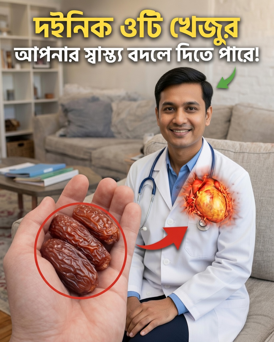 বিশ্বের অন্যতম স্বাস্থ্যকর ফল: প্রতিদিন মাত্র ৩টি খেজুর খাওয়ার উপকারিতা জানুন
