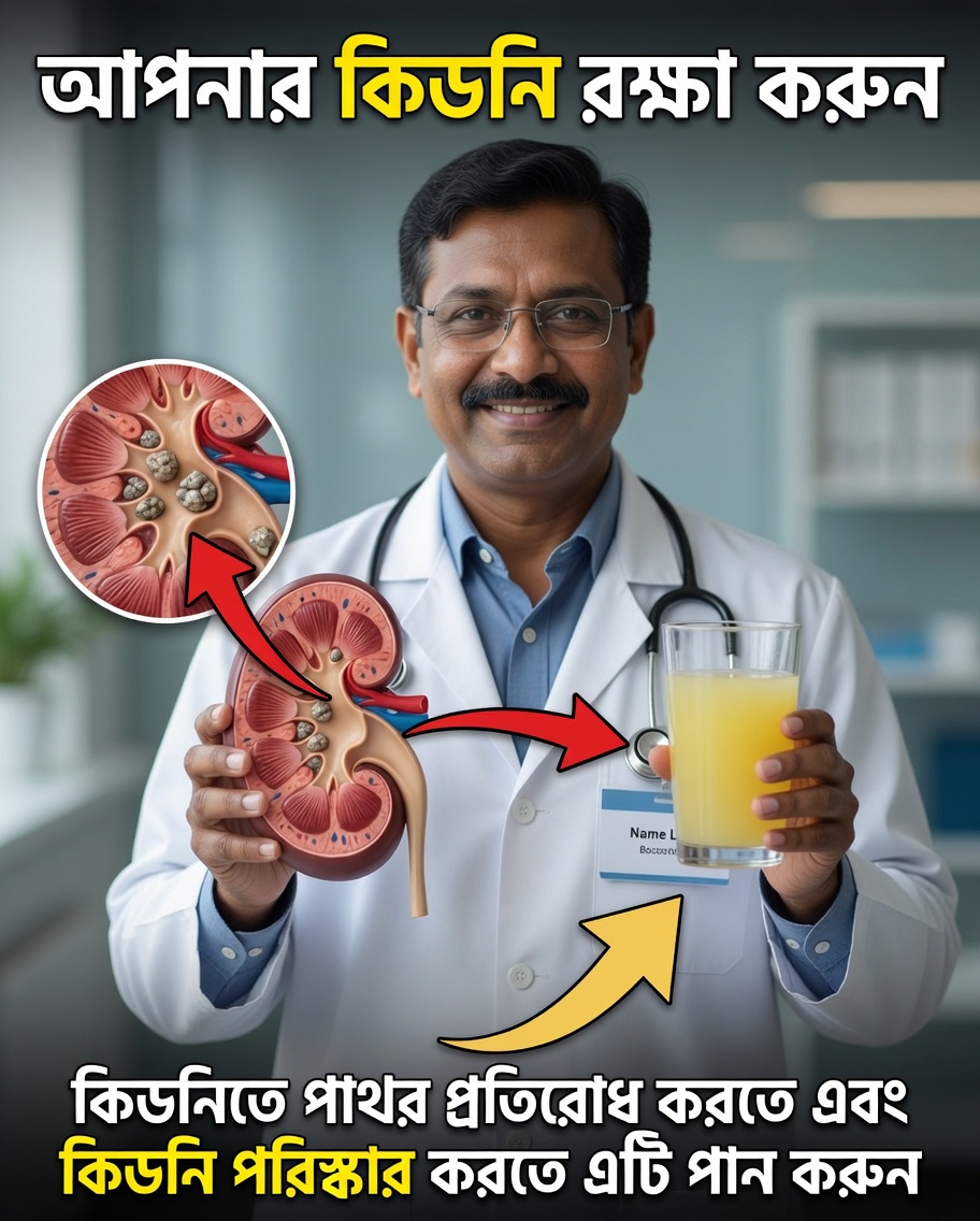 দিনে মাত্র ১ গ্লাস: প্রাকৃতিকভাবে আপনার কিডনির স্বাস্থ্যকে সমর্থন করতে সাহায্য করতে পারে এমন সতেজ পানীয়