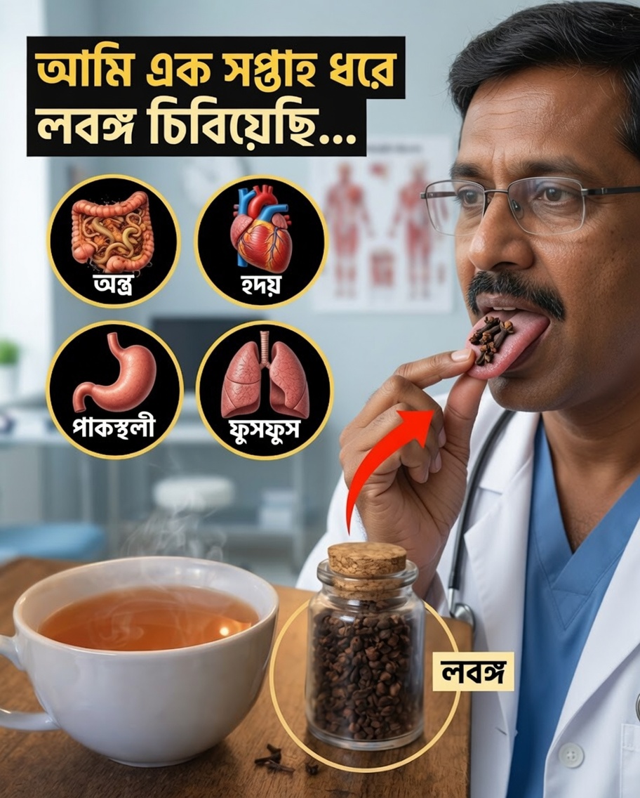 আমি ৭ দিন প্রতিদিন লবঙ্গ চিবিয়েছি – আমার শরীরের প্রতিক্রিয়ায় যা আমাকে অবাক করেছে