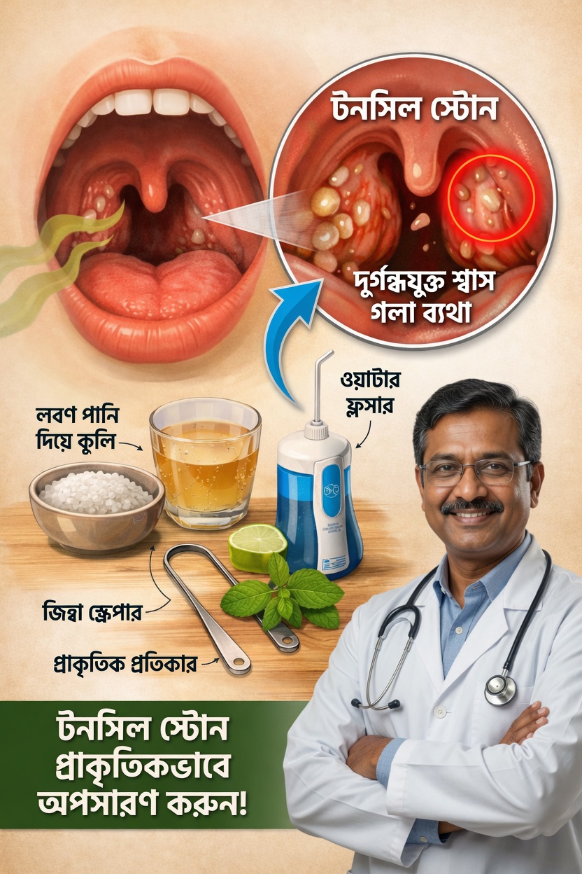 কেন এই ছোট, সাদা ও দুর্গন্ধযুক্ত পাথরগুলো আপনার মুখে বারবার দেখা দেয় — এবং এ নিয়ে আপনি কী করতে পারেন?