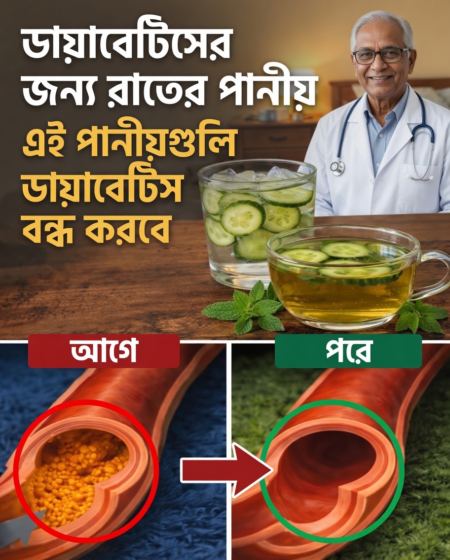 ডায়াবেটিস রোগীদের জন্য রাতের ৭টি সেরা পানীয়, যা সকালে রক্তে শর্করা নিয়ন্ত্রণে সাহায্য করে