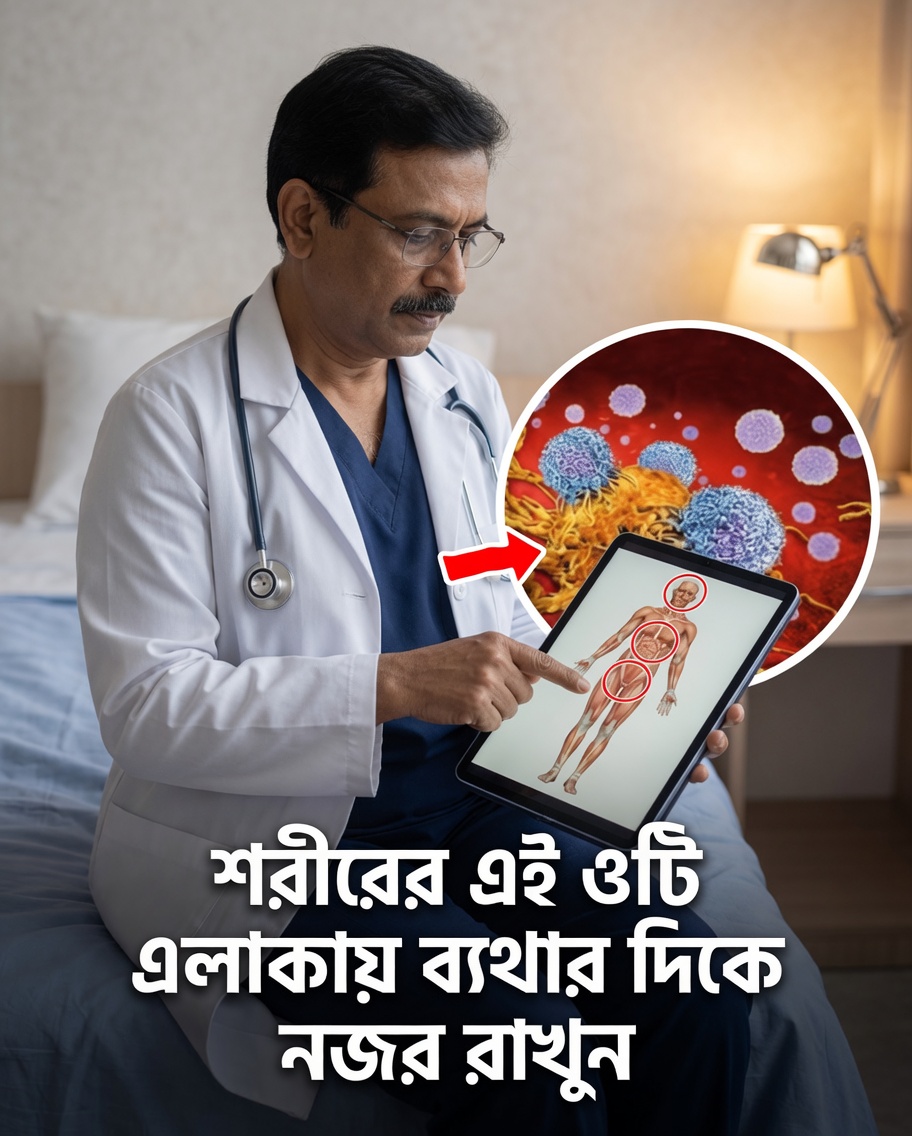 Atenção: শরীরের এই ৩টি অংশে ব্যথা কোনো গুরুত্বপূর্ণ বার্তা দিতে পারে – উপেক্ষা করবেন না