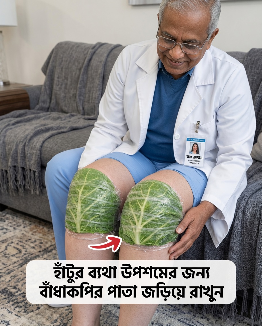 আপনি কি কখনও ভেবেছেন, একটি সাধারণ বাঁধাকপির পাতা কি হাঁটুর অস্বস্তি কমাতে পারে?