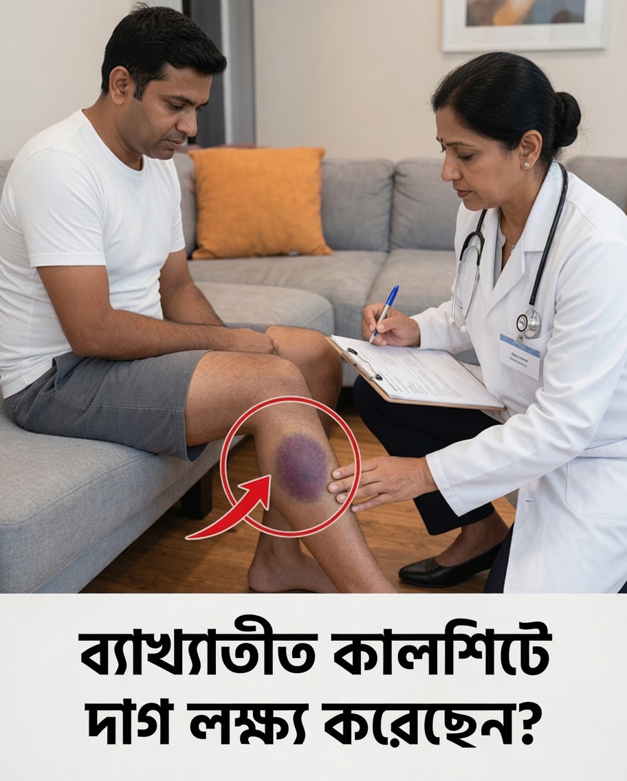 ত্বকে হঠাৎ বেগুনি দাগ দেখা দিচ্ছে? দেখুন কেন এটি আপনার মনোযোগের যোগ্য