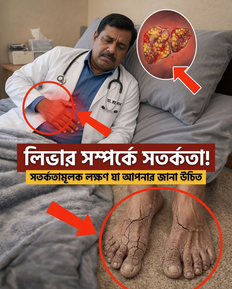 আপনার যকৃত বিপদে থাকতে পারে — ১২টি অদ্ভুত লক্ষণ যা আপনার উপেক্ষা করা উচিত নয়