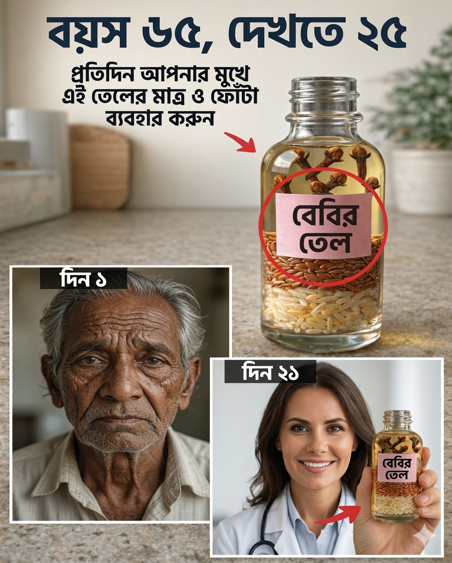 ৫ ডলারের রাতের ফেসিয়াল অয়েল, যা ৪০-এর বেশি বয়সী নারীদের ১০ বছর কম বয়সী দেখাচ্ছে