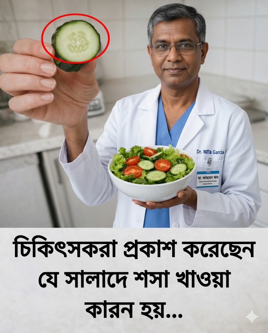 ডাক্তাররা প্রকাশ করেছেন: আপনি প্রতিদিন সালাদে শসা খেলে আপনার শরীরে কী ঘটে