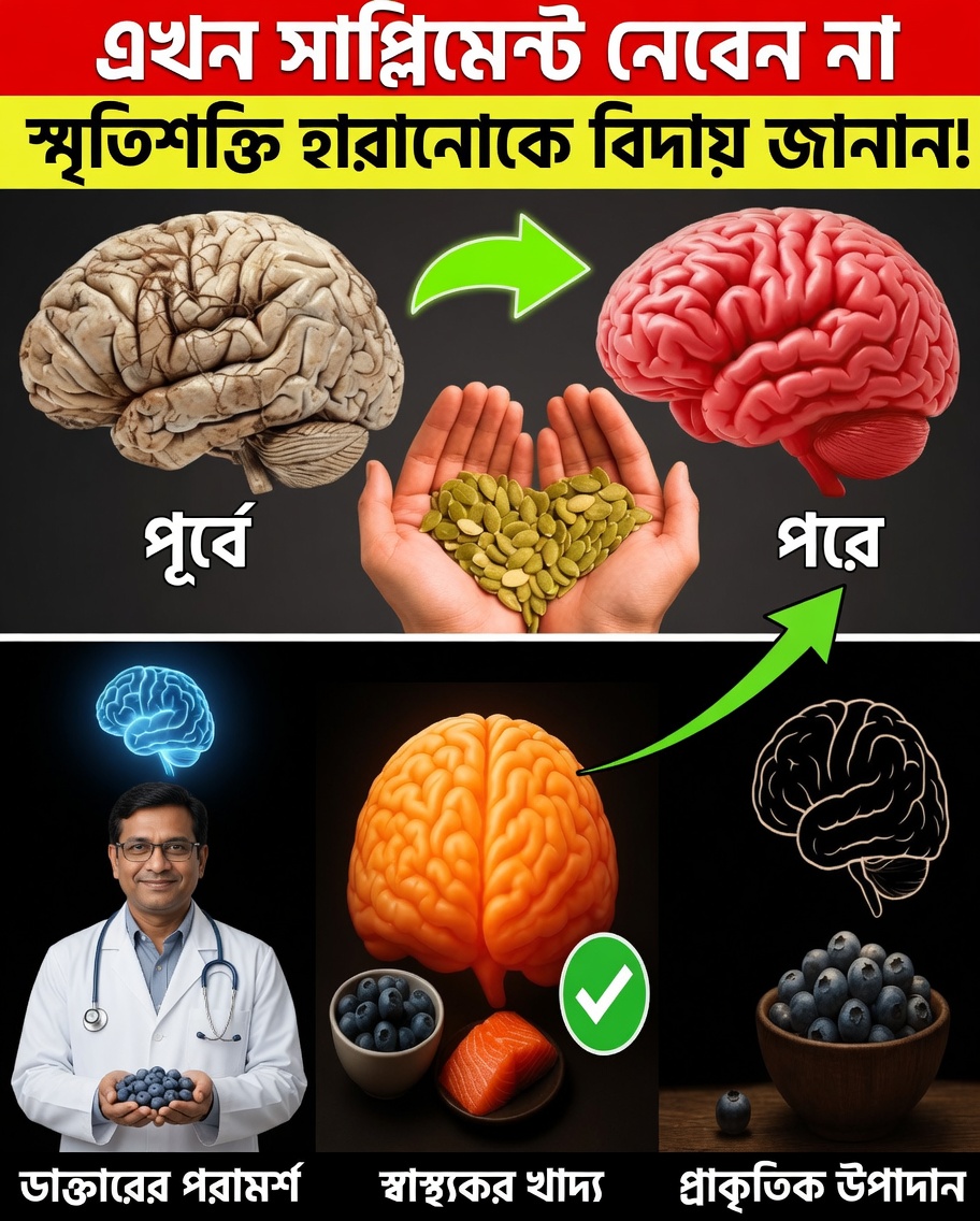 ৬৫-এর পর আরও তীক্ষ্ণ স্মৃতিশক্তির প্রাকৃতিক চাবিকাঠি হতে পারে এই ক্ষুদ্র বীজটি