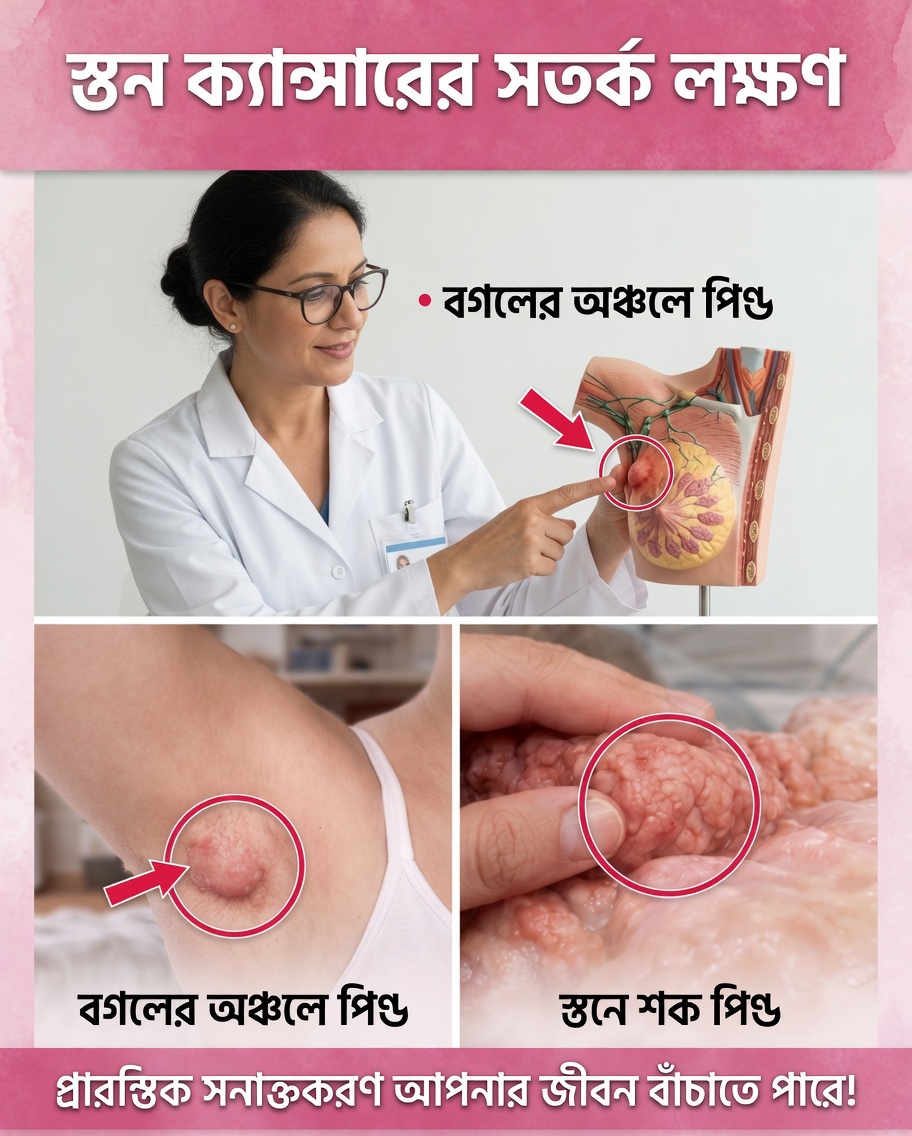 মহিলাদের স্তন ক্যান্সারের সতর্কতামূলক লক্ষণ: প্রাথমিক শনাক্তকরণের জন্য প্রতিটি নারীর যা জানা উচিত