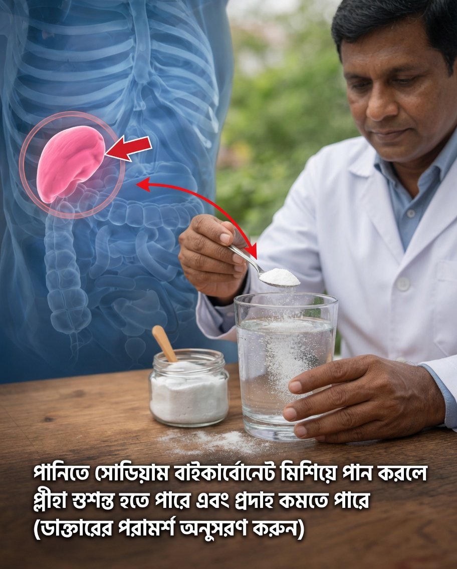 সোডিয়াম বাইকার্বোনেটযুক্ত পানি পান করা কি শরীরের প্রদাহবিরোধী ভারসাম্য বজায় রাখতে সাহায্য করতে পারে?