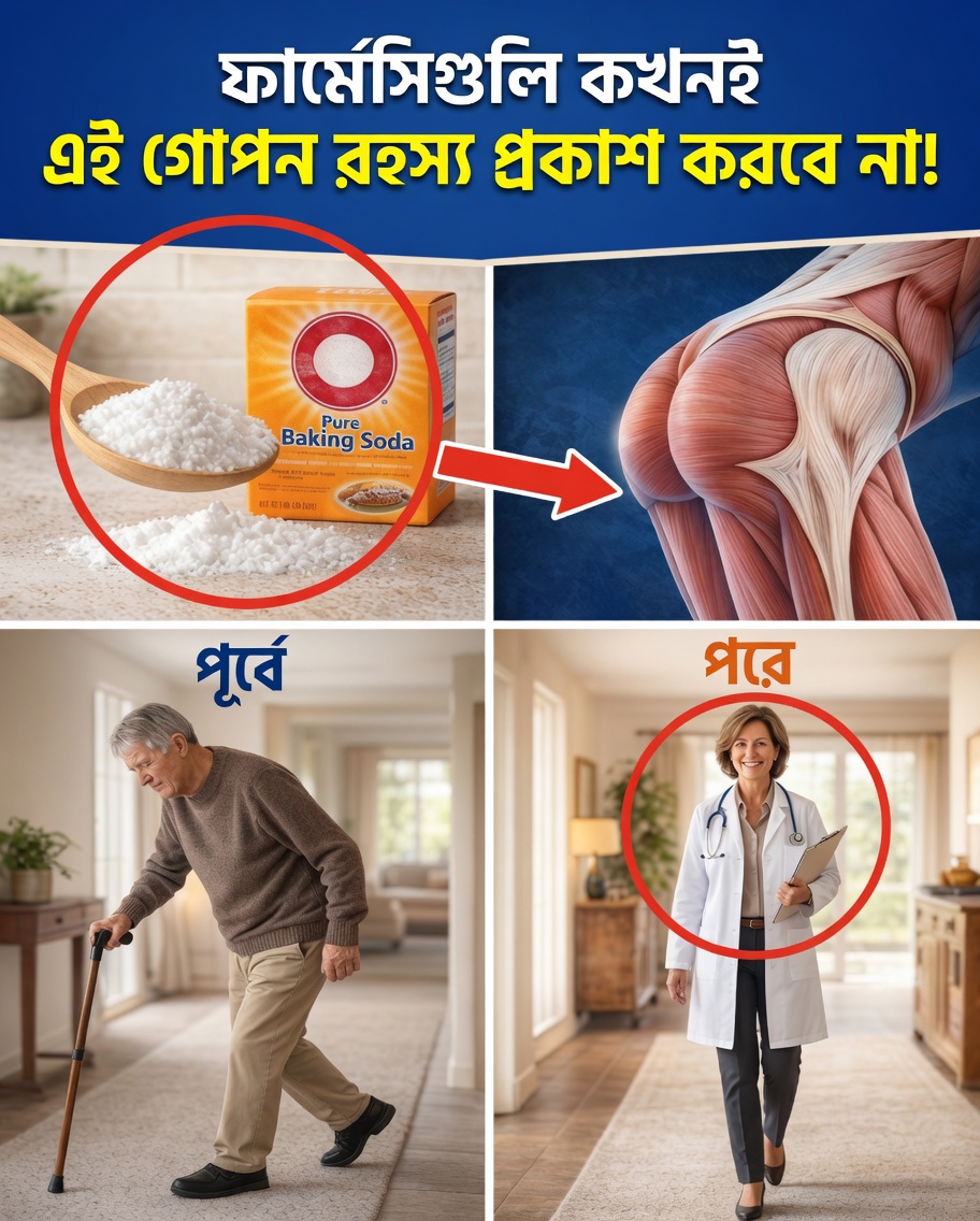 ৬০-এর বেশি? এভাবে বেকিং সোডা ব্যবহার করুন এবং দেখুন ১৩টি স্বাস্থ্য সমস্যা উধাও হয়ে যাচ্ছে!
