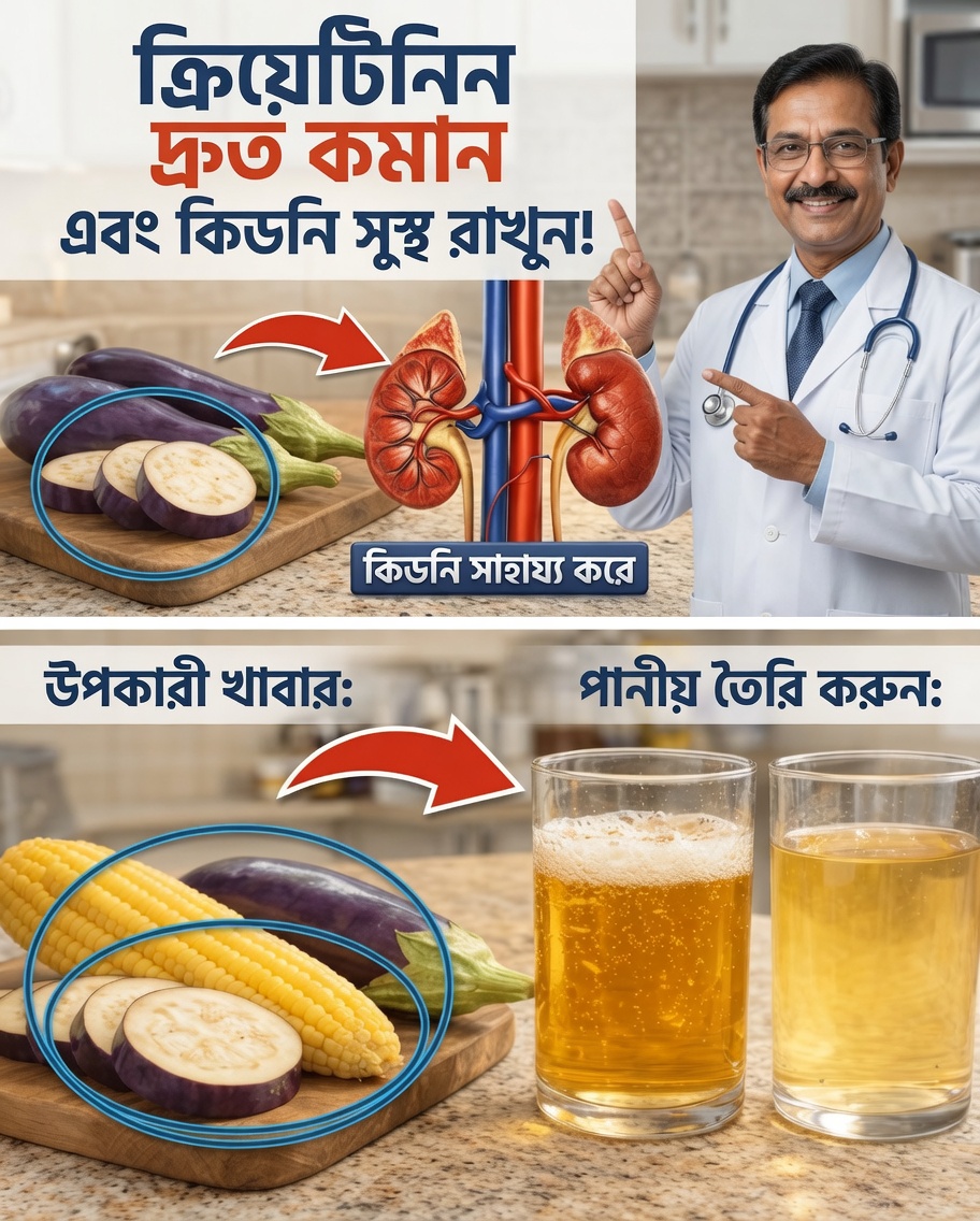 ক্রিয়াটিনিনের স্বাস্থ্যকর মাত্রা বজায় রাখতে সহায়ক হতে পারে এবং আপনার কিডনিকে নতুন সুযোগ দিতে পারে এমন ১২টি সুপারফুড – এমনকি যখন ডাক্তার বলেন “এটা বাড়ছে”