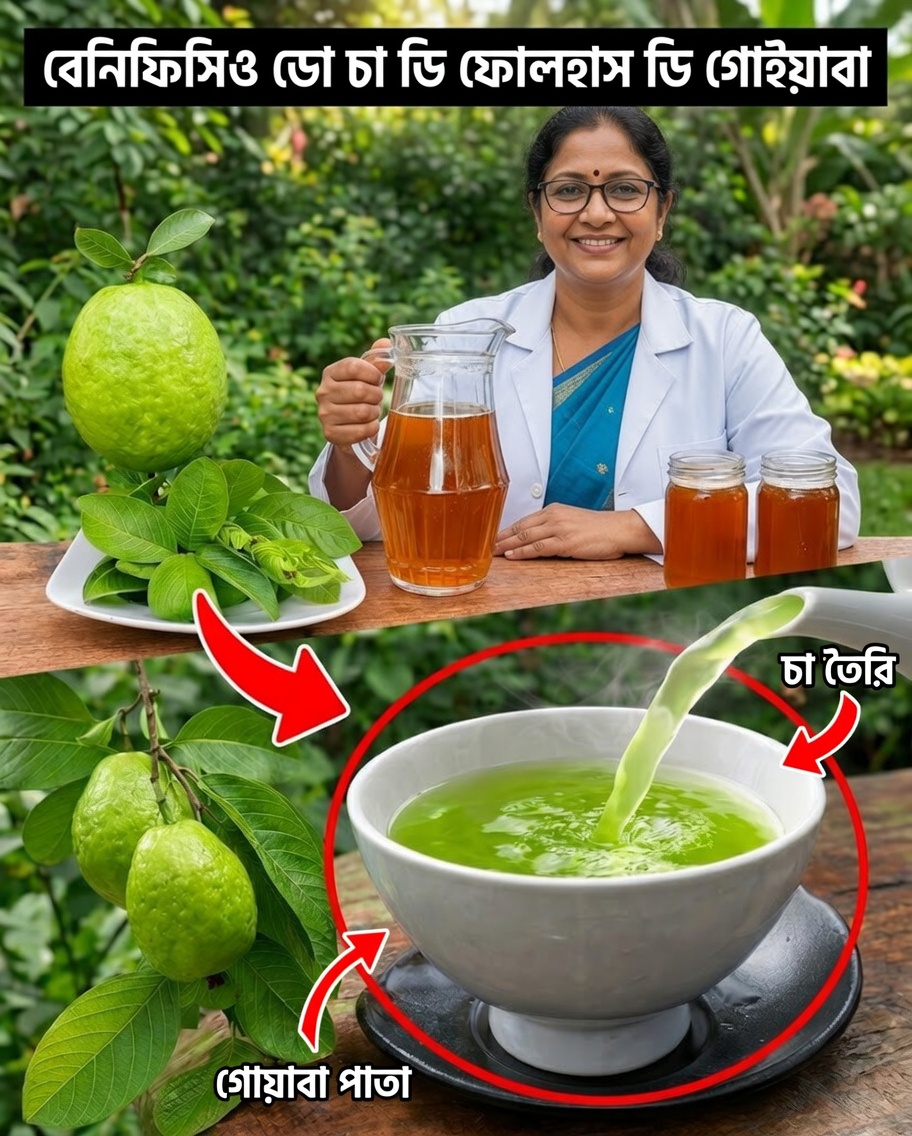 সপ্তাহে দু’বার পেয়ারা পাতার চা পান করার ১৭টি কারণ