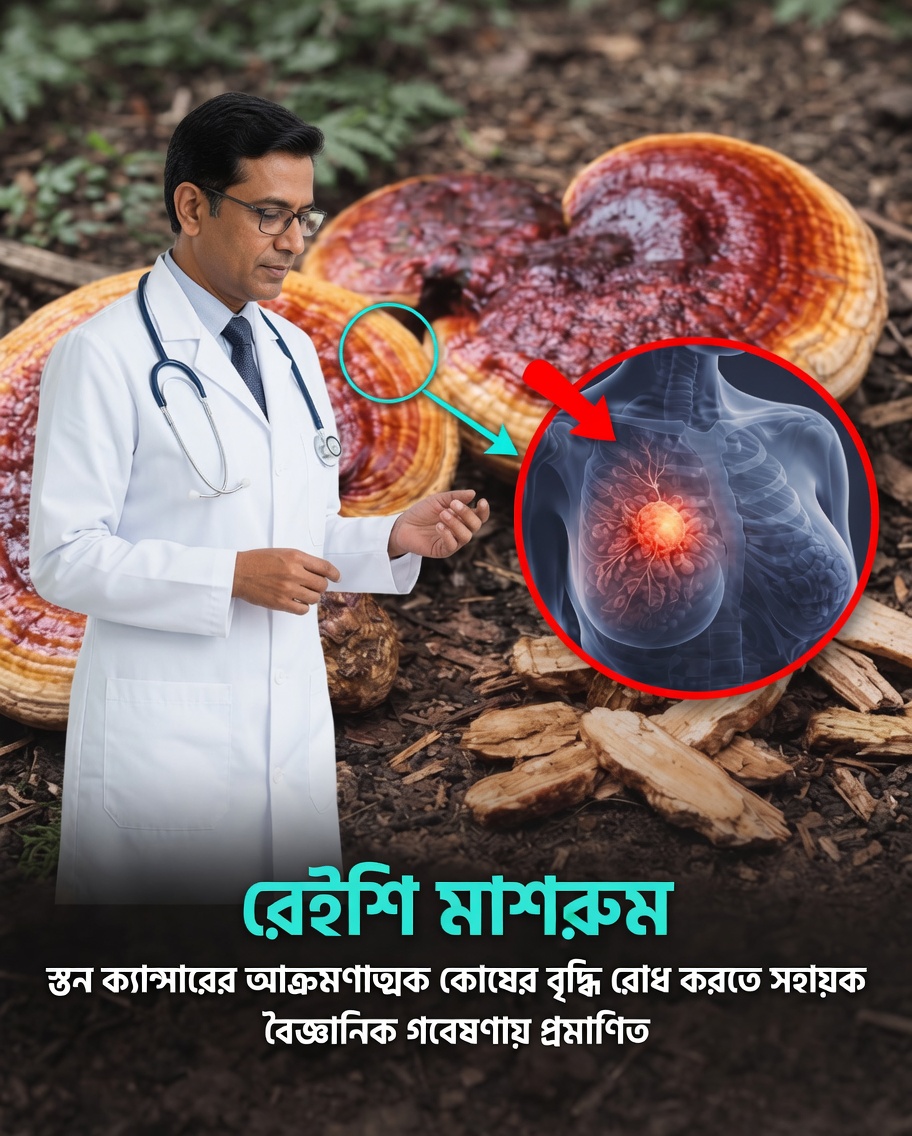 এই প্রাচীন মাশরুমটি কি স্তন ক্যান্সার গবেষণাকে সমর্থন করতে নতুন সূত্র দিতে পারে?