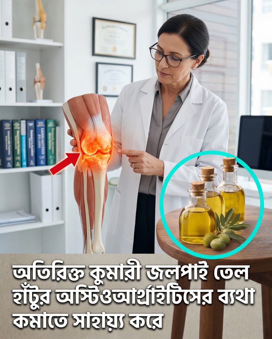 অলিভ তেল কি সত্যিই অস্টিওআর্থ্রাইটিসে জয়েন্টের আরাম বাড়াতে সাহায্য করতে পারে? নতুন গবেষণা আশার সঞ্চার করছে