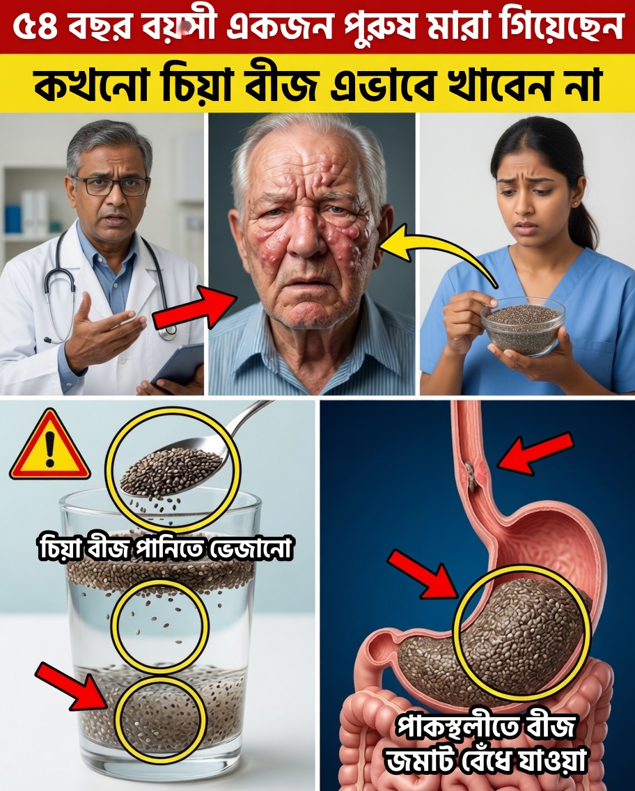 সিনিয়ররা, চিয়া ভুলভাবে খাওয়া বন্ধ করুন! লুকানো ভুলগুলো যা আপনার স্বাস্থ্যের ক্ষতি করতে পারে