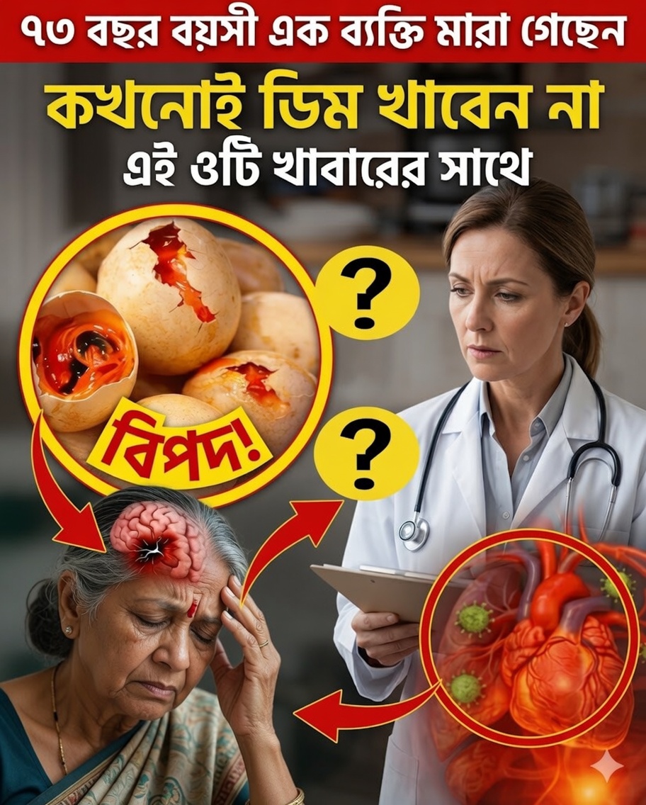 বয়স্কদের জন্য সতর্কতা: ৩টি সাধারণ খাবার যা আপনি কখনোই ডিমের সঙ্গে মেশাবেন না