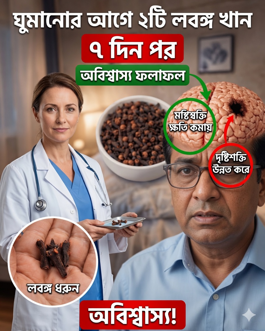 ৭ দিন ধরে প্রতিদিন ২টি লবঙ্গ খেলে কী ঘটে: প্রায় কেউই যে চমকপ্রদ পরিবর্তনের কথা বলে না