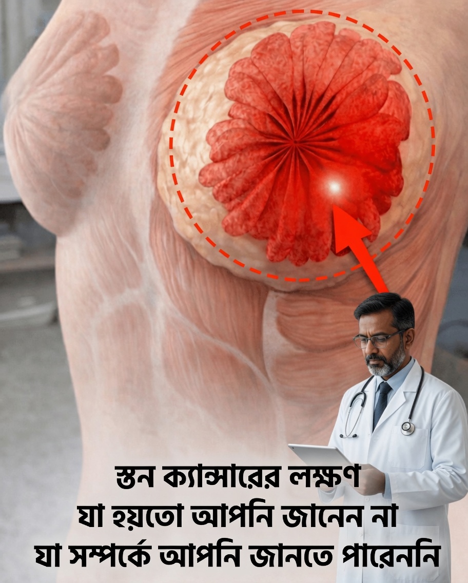 স্তন ক্যানসারের সবচেয়ে বিস্ময়কর লক্ষণগুলো যা আপনি উপেক্ষা করে থাকতে পারেন (গাঁট ছাড়াও)
