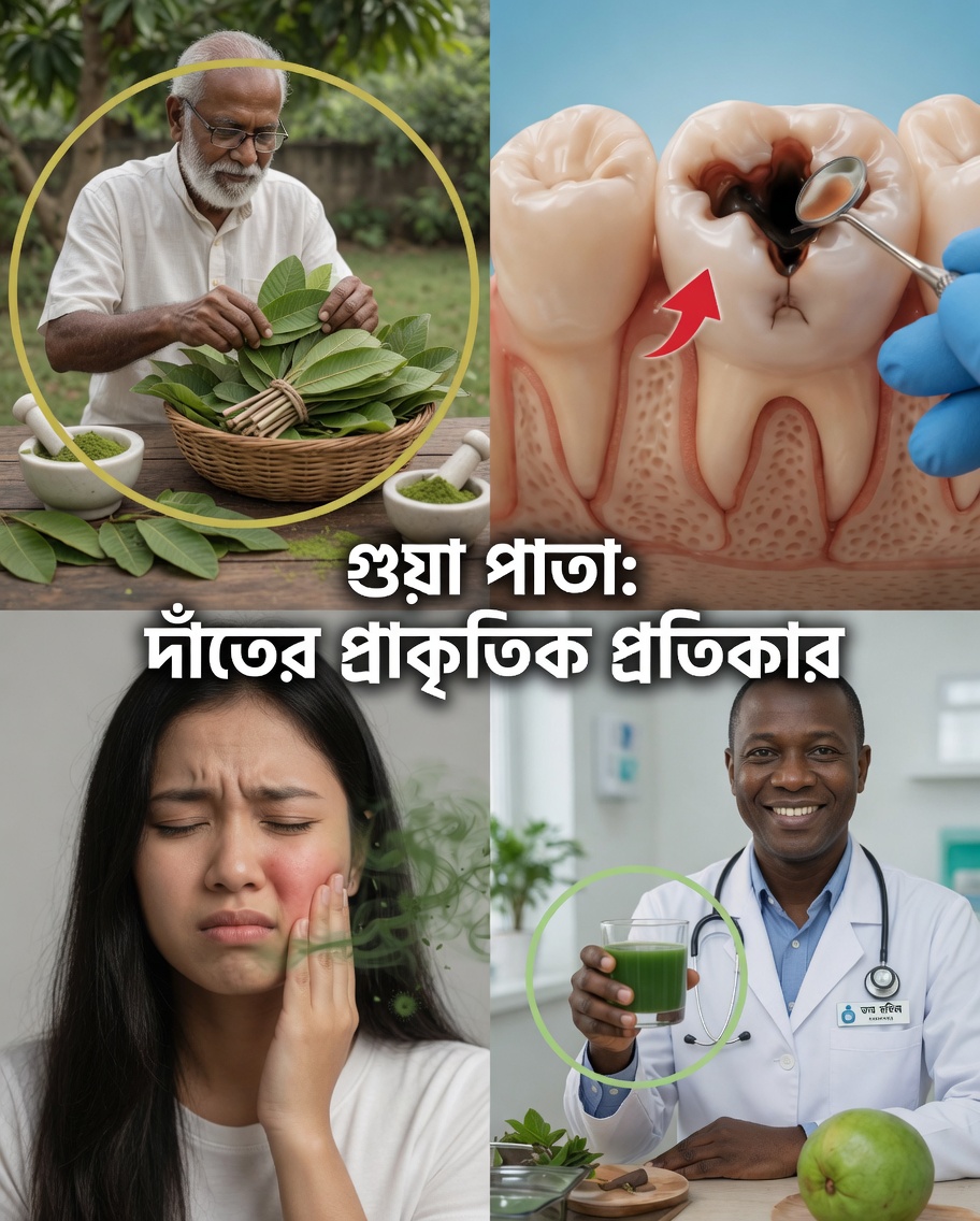 প্রতিদিনের মুখের স্বাস্থ্য পরিচর্যায় পেয়ারা পাতার ব্যবহার করার শীর্ষ ৩টি সহজ উপায় – বাড়িতে করার সহজ আইডিয়া