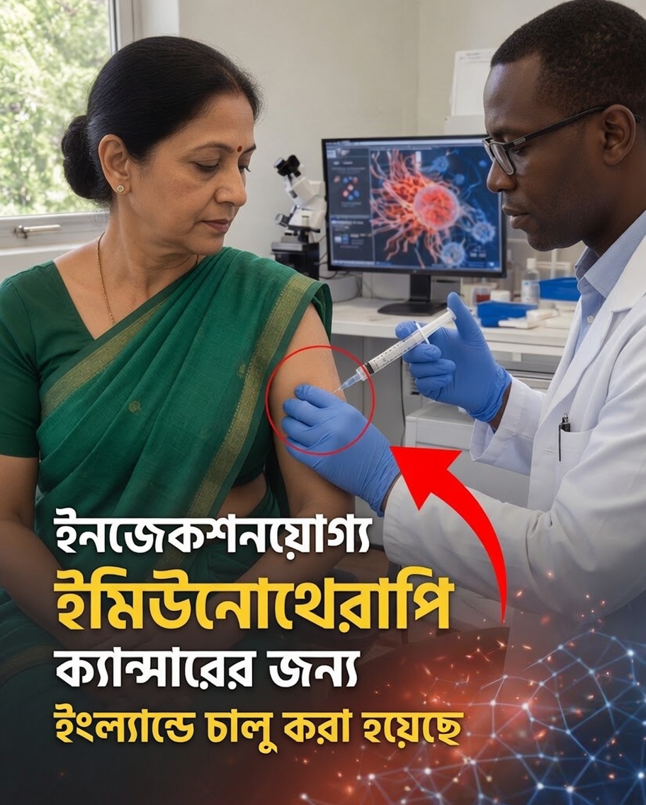 ইংল্যান্ডে ৫ মিনিটে ক্যান্সারের বিরুদ্ধে নতুন ইনজেকশন: ইমিউনোথেরাপিতে এই অগ্রগতি সম্পর্কে রোগীদের যা জানা দরকার
