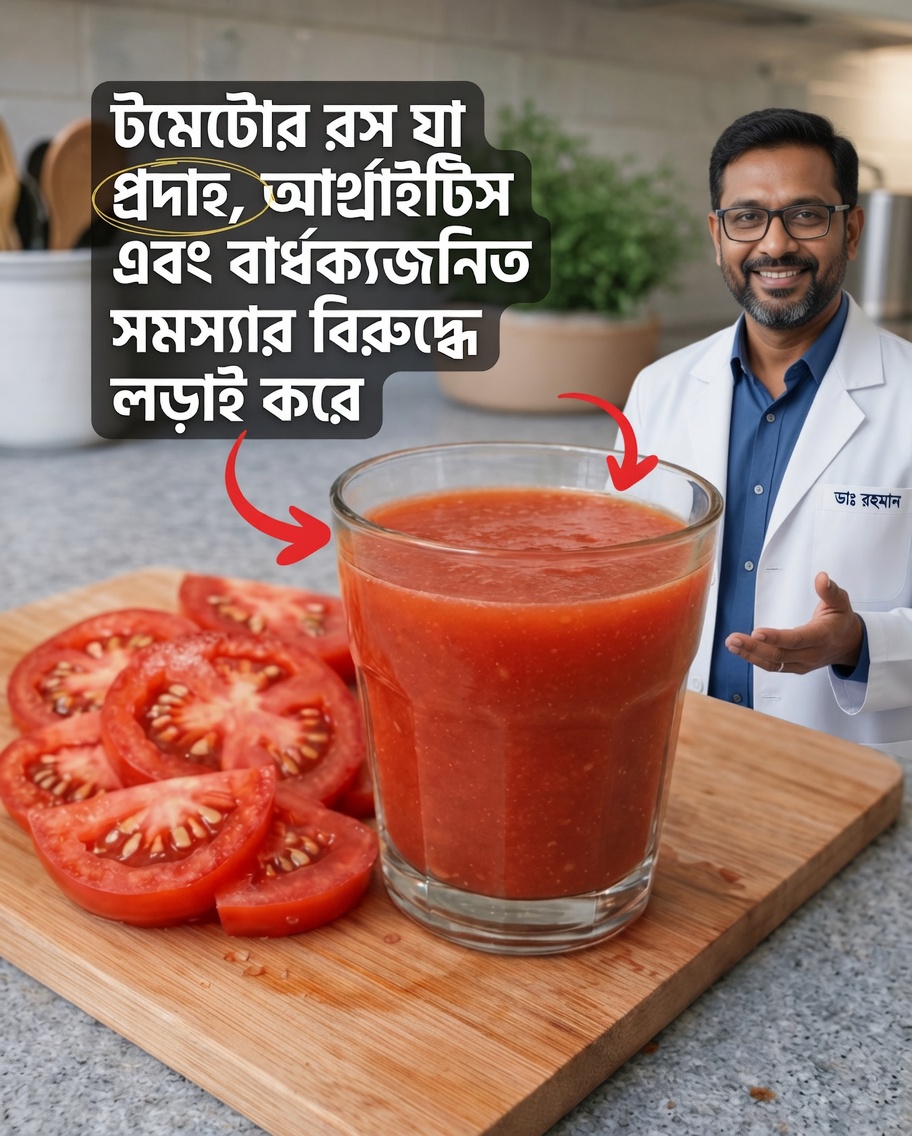 স্বাস্থ্যপ্রেমীদের মন জয় করে নেওয়া সহজ দৈনন্দিন অভ্যাসটি আবিষ্কার করুন: টাটকা টমেটোর রস