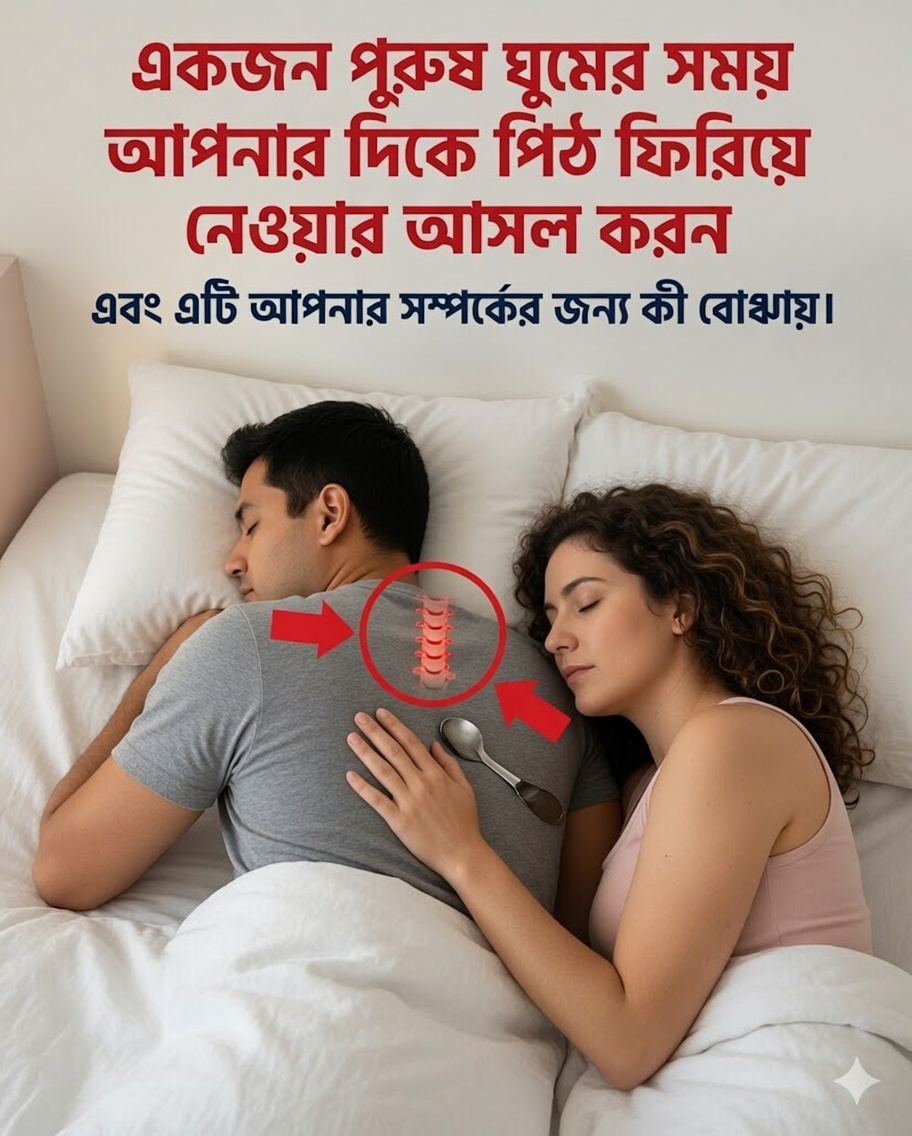 আপনার সঙ্গীর চিৎ হয়ে ঘুমানোর ভঙ্গি আপনার সম্পর্ক সম্পর্কে আসলে কী প্রকাশ করে