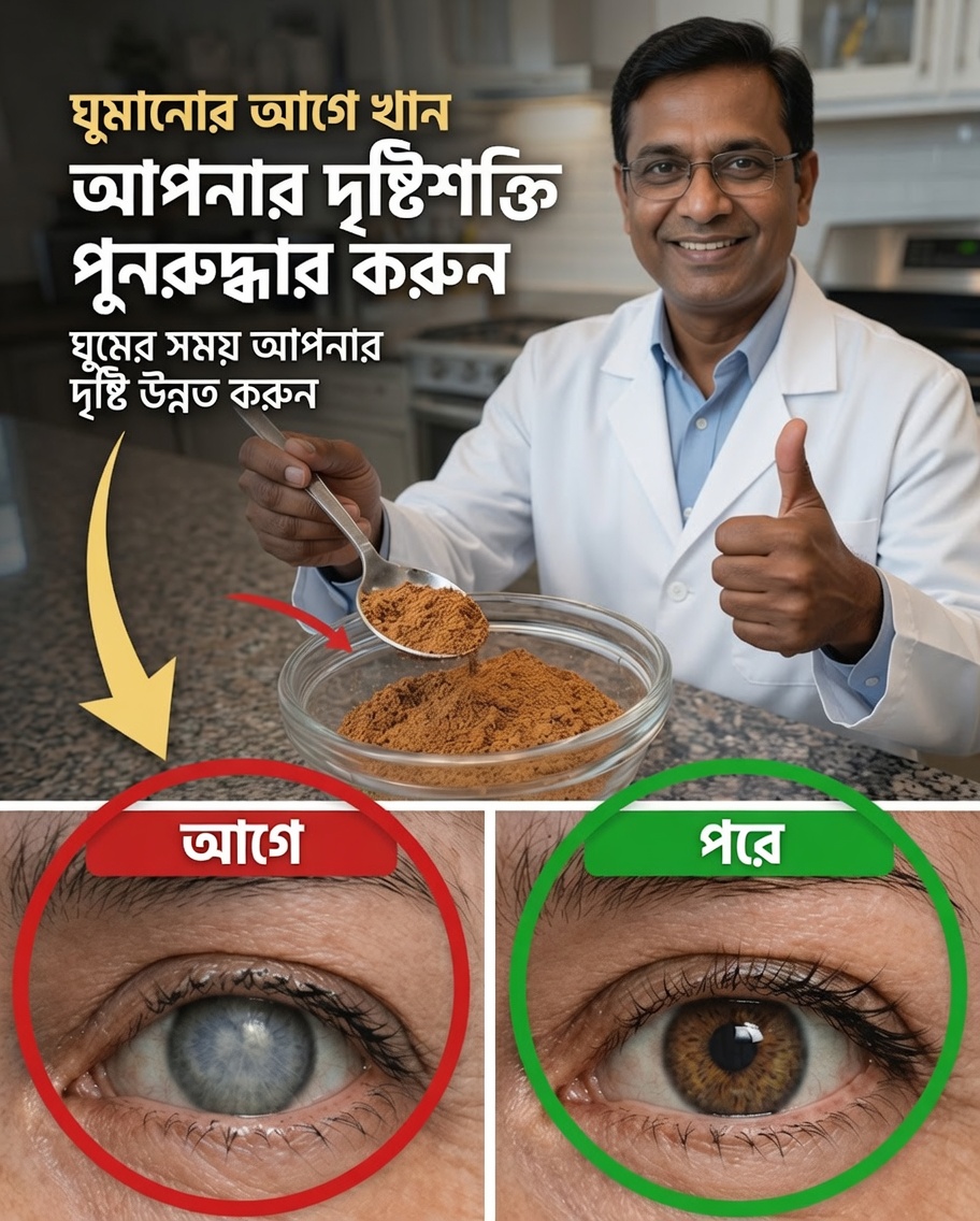 Descubra o hábito noturno de uma colher que adultos acima dos 60 estão explorando para apoiar a visão naturalmente