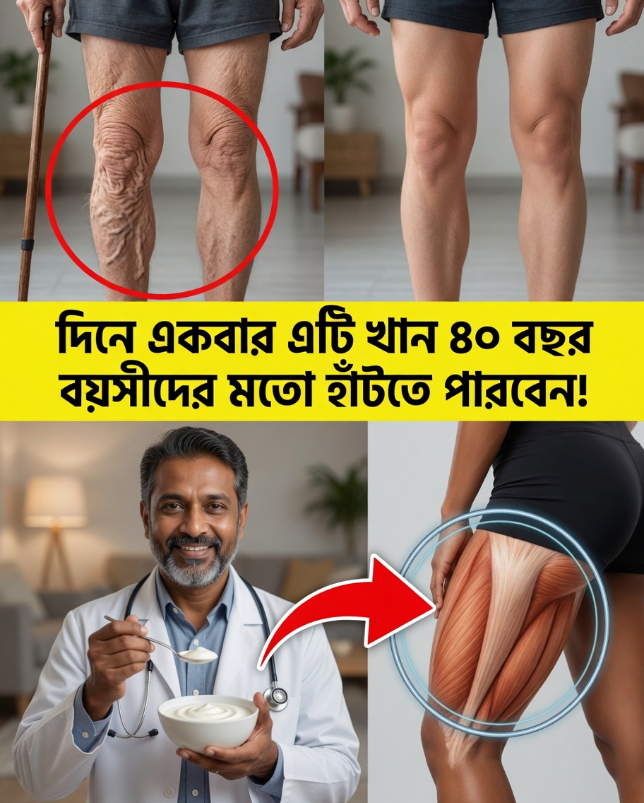 ৭০ বছরের পর পেশীর স্বাস্থ্য বজায় রাখতে সাহায্য করতে পারে এমন দৈনন্দিন ৭টি খাদ্য