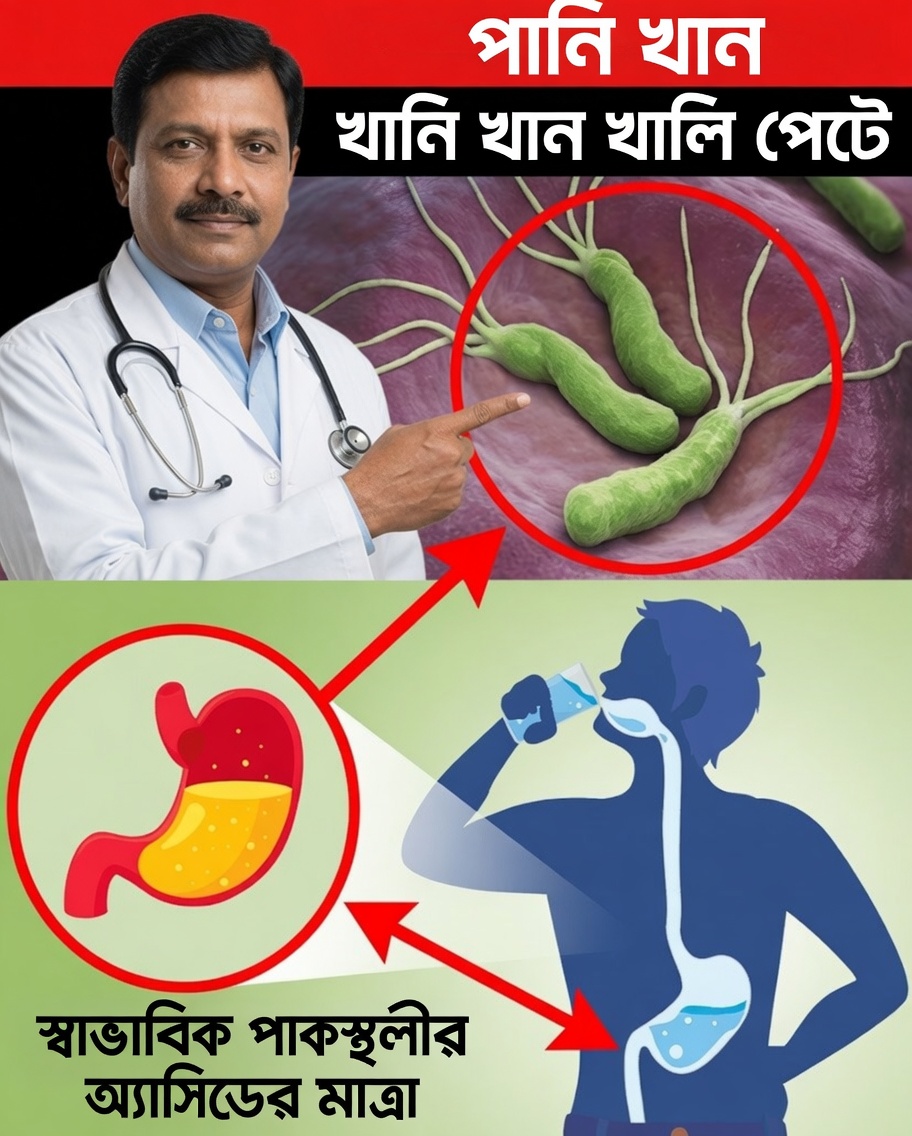 খালি পেটে পানি পান করলে কী হয়? জেনে নিন ৮টি শক্তিশালী প্রাকৃতিক উপকারিতা