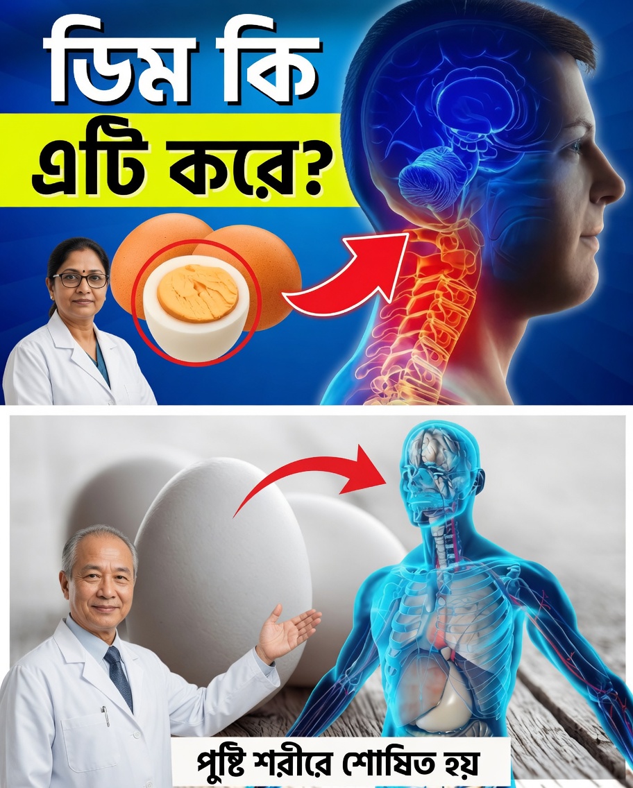 আপনি প্রতিদিন ডিম খেলে আপনার শরীরে কী ঘটে? ৮টি আশ্চর্যজনক উপকারিতা যা আপনি উপেক্ষা করতে পারবেন না