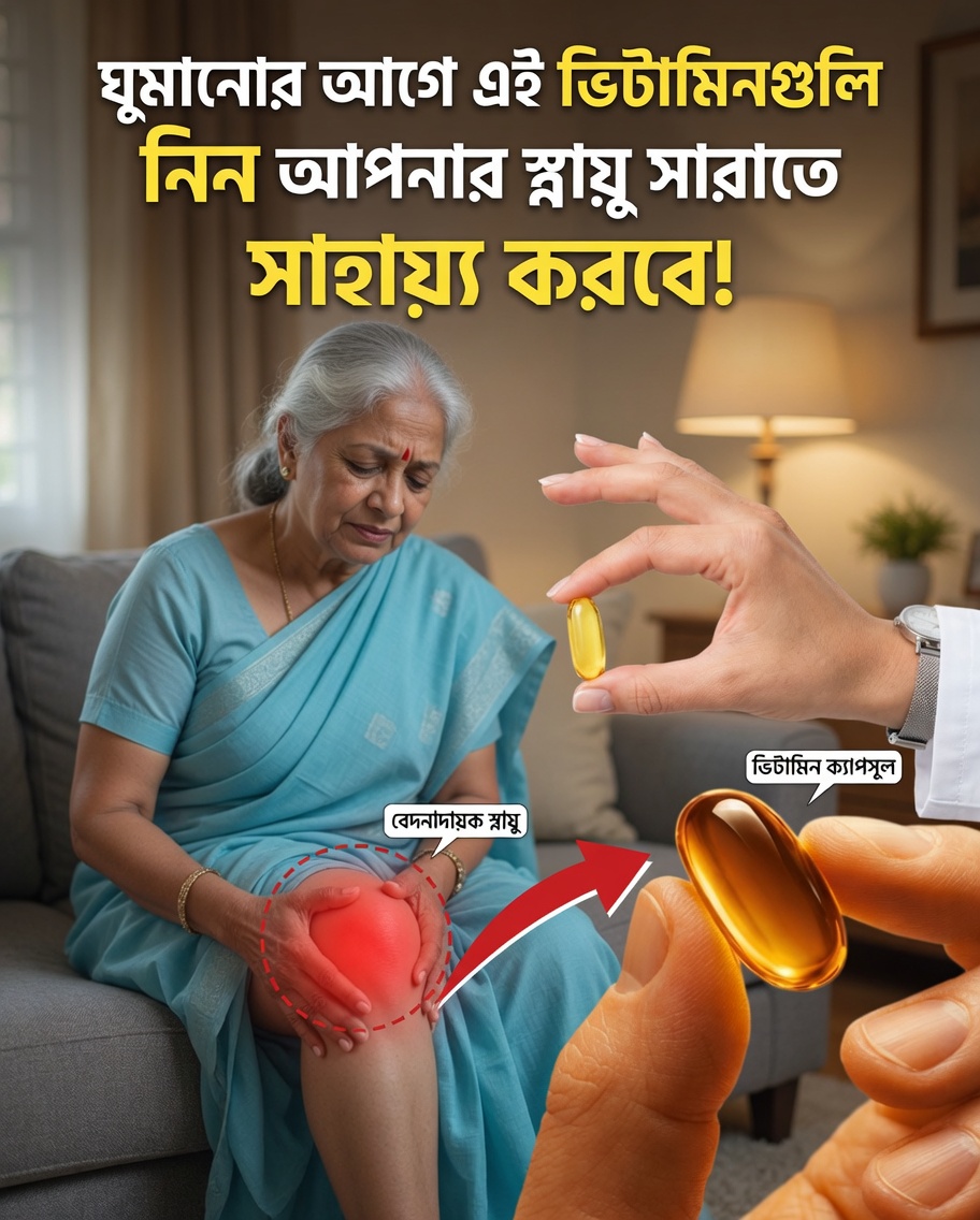 ৬০-এর পর পা শক্তিশালী করতে ৩টি রাতের ভিটামিন – বারবারা ও’নিলের শিক্ষার অনুপ্রেরণায়